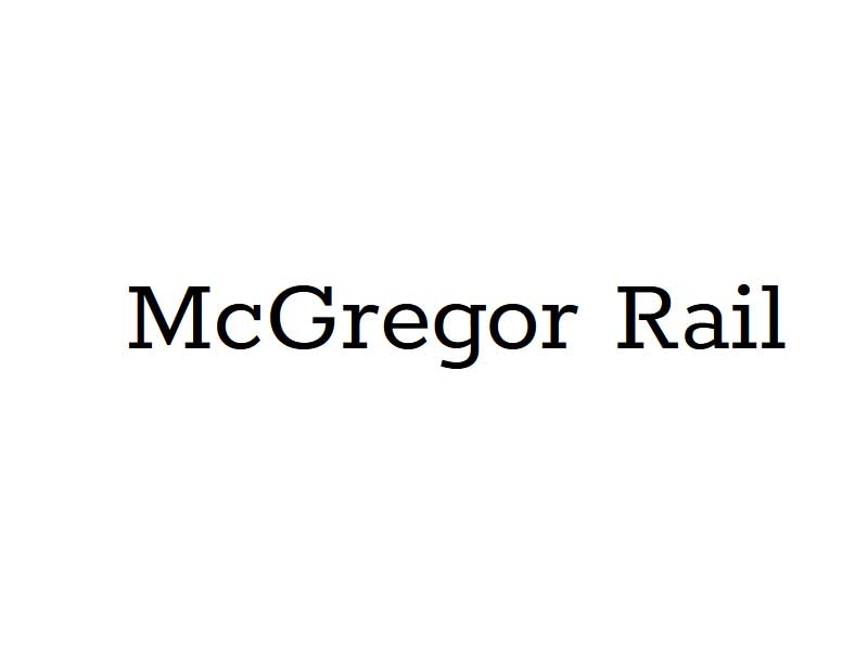 McGregor Rail logo