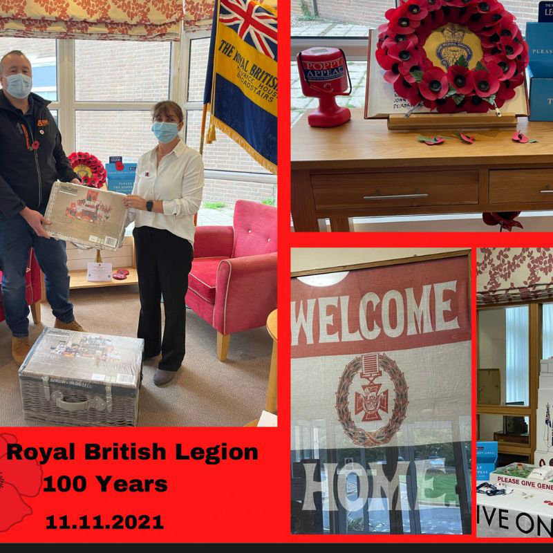 Royal British Legion Visit - ASH Construction Group Ltd news