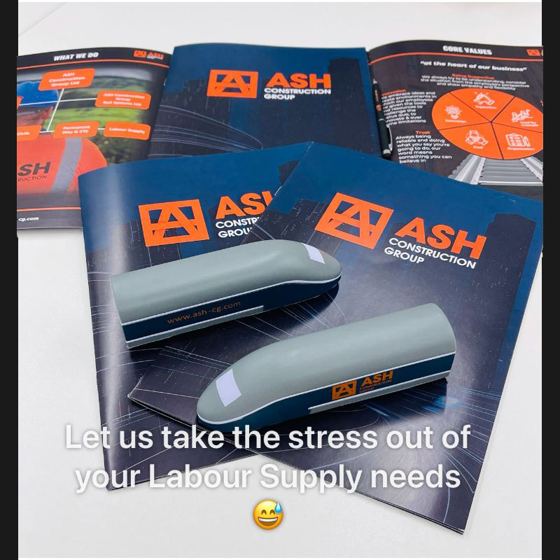 Our New Stress Ball (Trains) - ASH Construction Group Ltd news