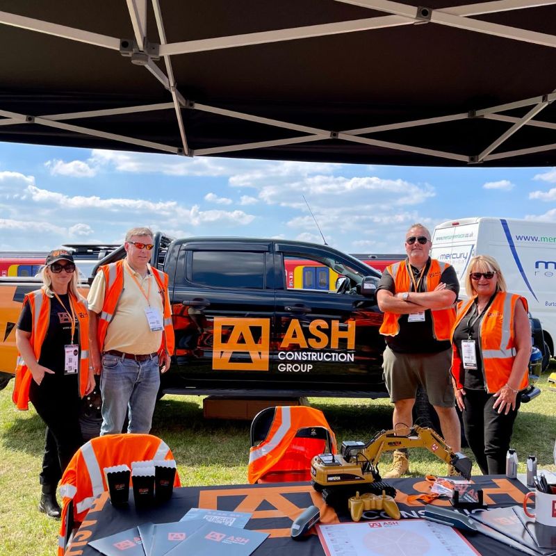 Exhibiting at Rail Live 2022 - The First Day - ASH Construction Group Ltd news