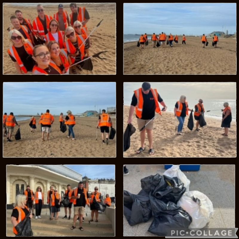 BEACH CLEAN SUMMER 2023 - ASH Construction Group Ltd news