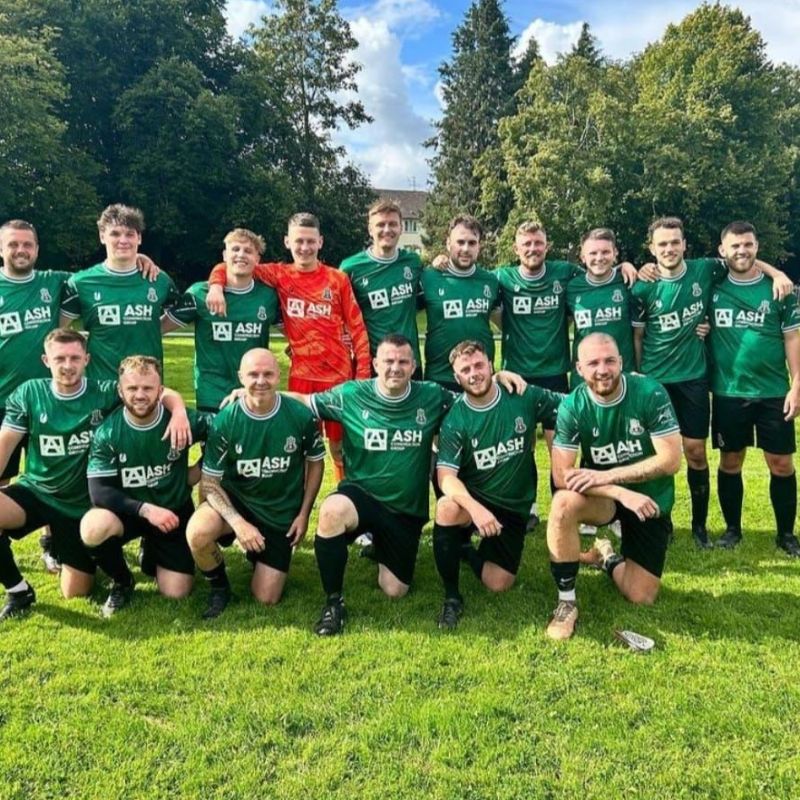 Caerleon AFC sponsorship, South Wales 2023 - ASH Construction Group Ltd news
