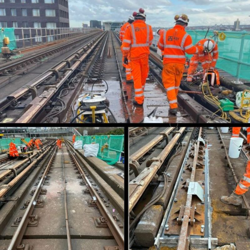 Dockland Light Railway March 2024 - ASH Construction Group Ltd news