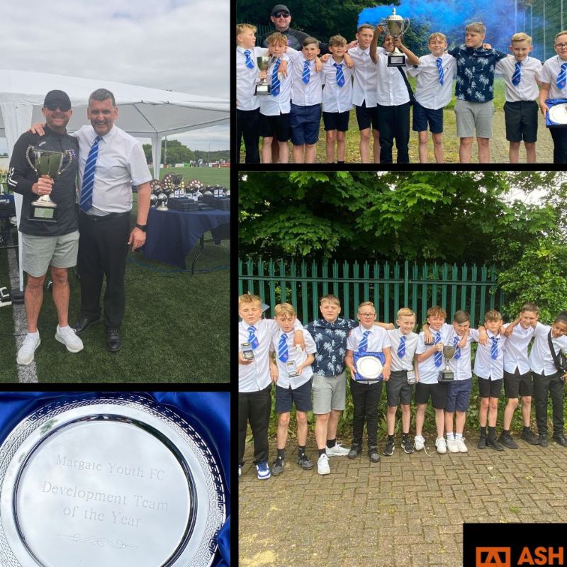 Margate U12s Football Club - ASH Construction Group Ltd news