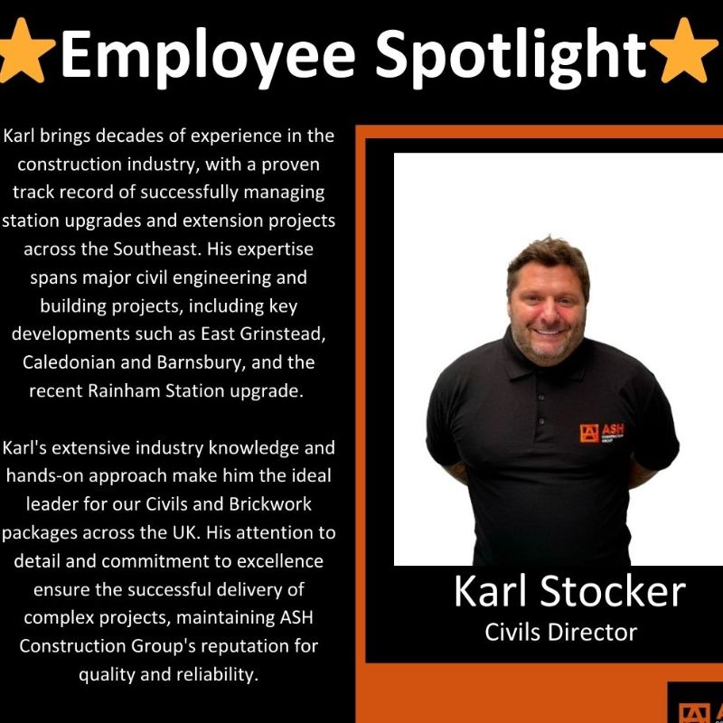 Employee Spotlight - Karl Stocker - ASH Construction Group Ltd news