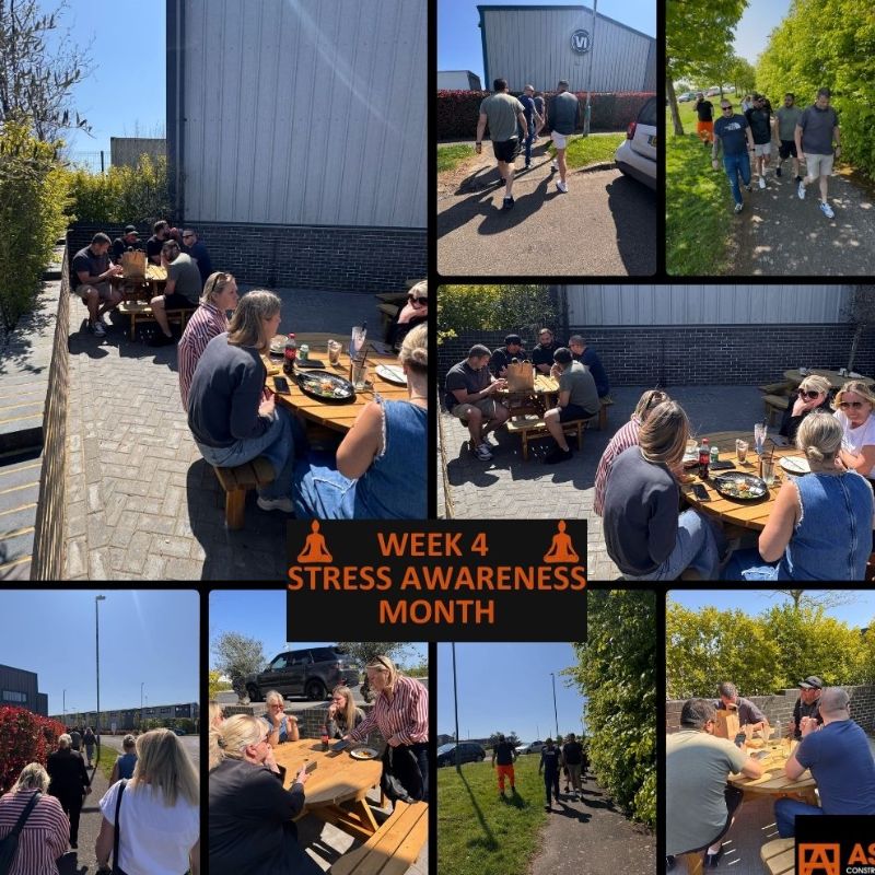 Stress Awareness Month Week 4 | Reflection - ASH Construction Group Ltd news