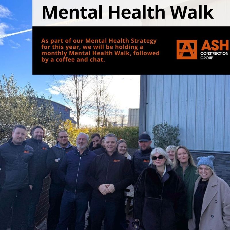 Mental Health Walk - ASH Construction Group Ltd news