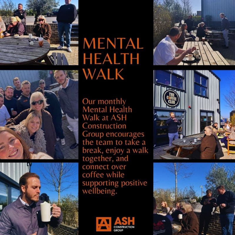 Mental Health Walk March - ASH Construction Group Ltd news