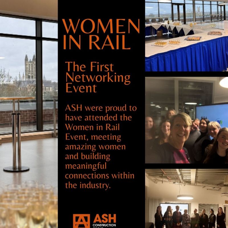 Women In Rail - ASH Construction Group Ltd news