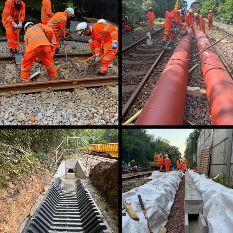 Crowborough Tunnel Drainage Renewal - ASH Construction Group Ltd news